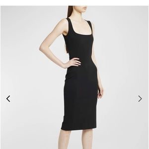 Dolce & Gabbana Black Midi Dress